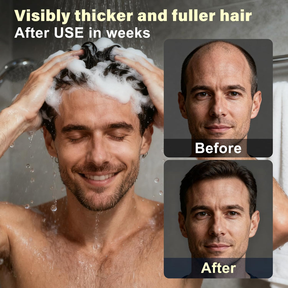 SPARTAN HAIR Root Activator Shampoo with pump for easy daily use