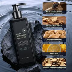 SPARTAN HAIR Root Activator Shampoo foaming lather for gentle cleansing