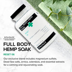 Spazazz Vitamin blend label suggests nourishing bath rituals