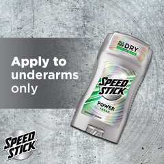 Speed Stick Fresh deodorant gym-bag friendly with quick reapplication.