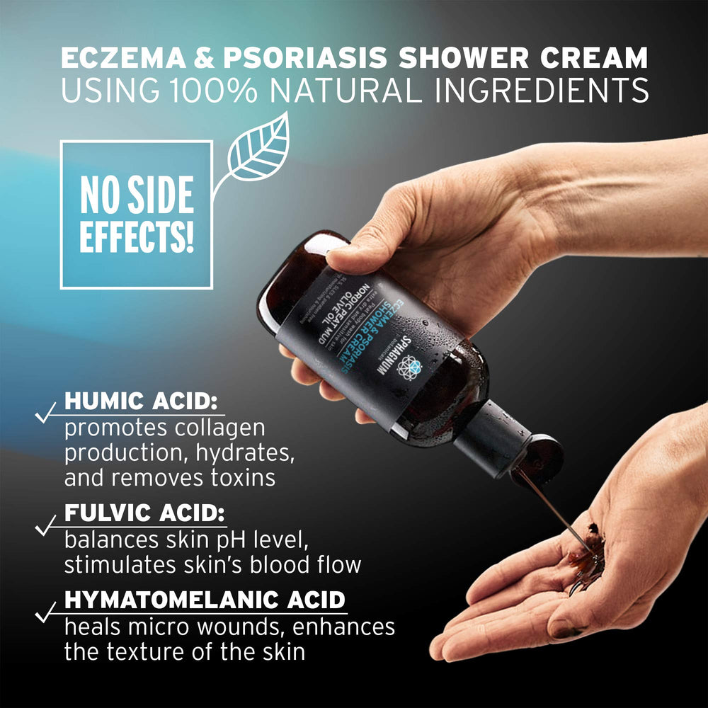 Sphagnum Botanicals creamy natural cleansing image demonstrating a rich lather