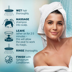 Hands pouring shampoo from bottle shows smooth product flow.