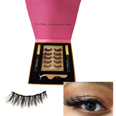 Spicy Lola Cat Eye Magnetic Lashes set enhances definition with easy magnetic attachment