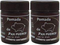 Spinen Pork Pan Ointment pack front view highlights the 2-pack for everyday moisture.