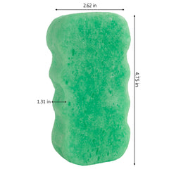 Spongeables Cool Cucumber exfoliating side gently buffs skin