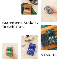 SPONGELLÉ Tobacco Leaf Buffer is dermatologist-tested and made in the USA.