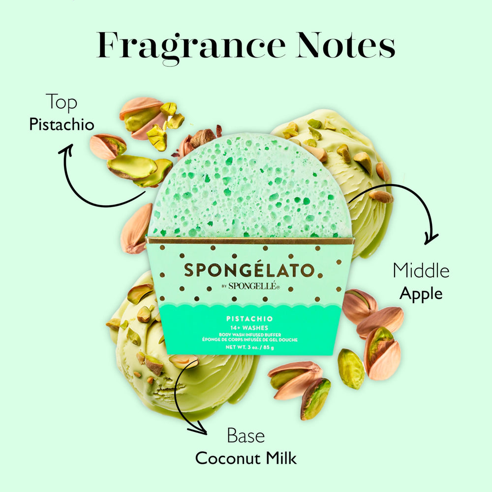 SPONGELLÉ Spongelato Limone Loofah delivering bright citrus exfoliation and fragrance.
