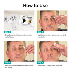 Sport Cosmetics eyebrow colorant medium brown shade for men