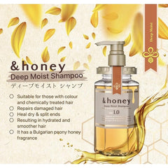 Sprout Talk Honey Deep Moist Treatment jar illustrating repair formula