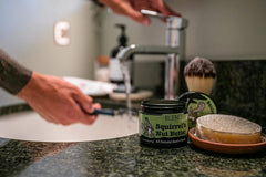 Squirrel's Nut Butter salve applied on skin during activity