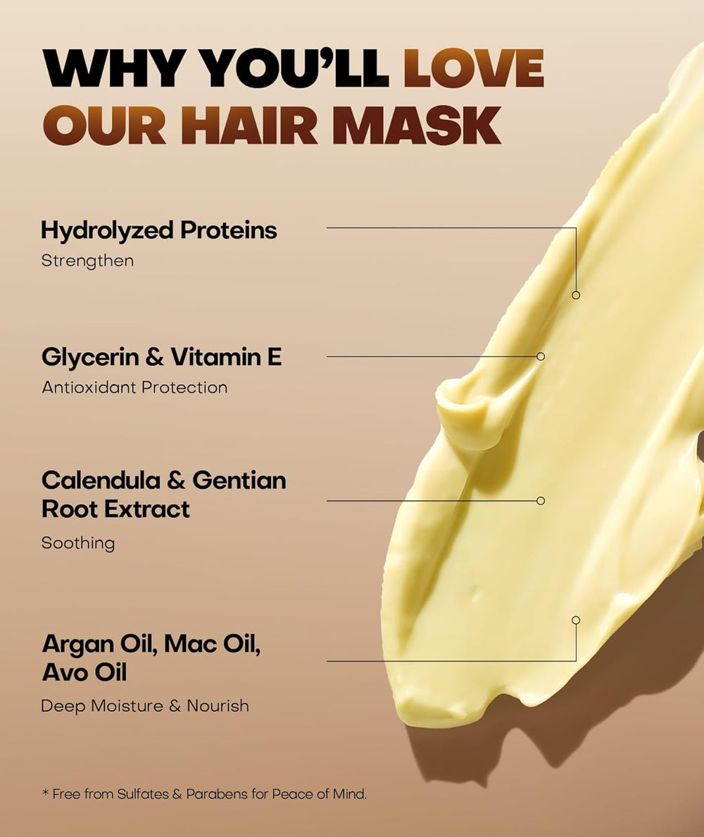 Srripo results image suggesting salon-like shine and healthy hair