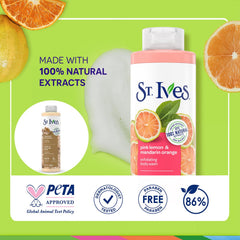 St. Ives cruelty-free logo confirms ethical cosmetics.