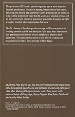 St James of London Cedarwood and Clarysage gel on skin provides quick absorption.