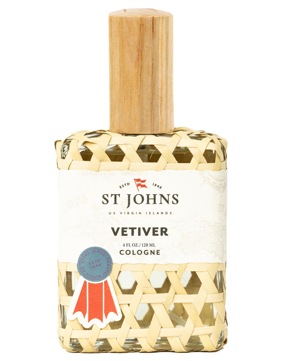 St. John Classic Vetiver 4oz spray bottle for daily wear.