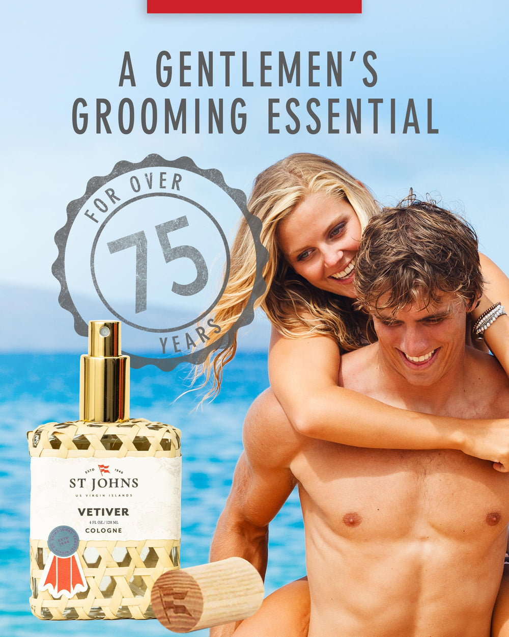 St. John Vetiver small-batch craftsmanship in every bottle.
