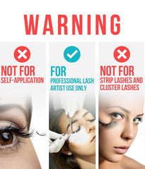 Stacy Lash sealed packaging preserves adhesive freshness for extended shelf life.
