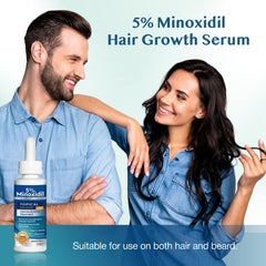 Stafenit pack of 3x60ml bottles for continuous regrowth use.