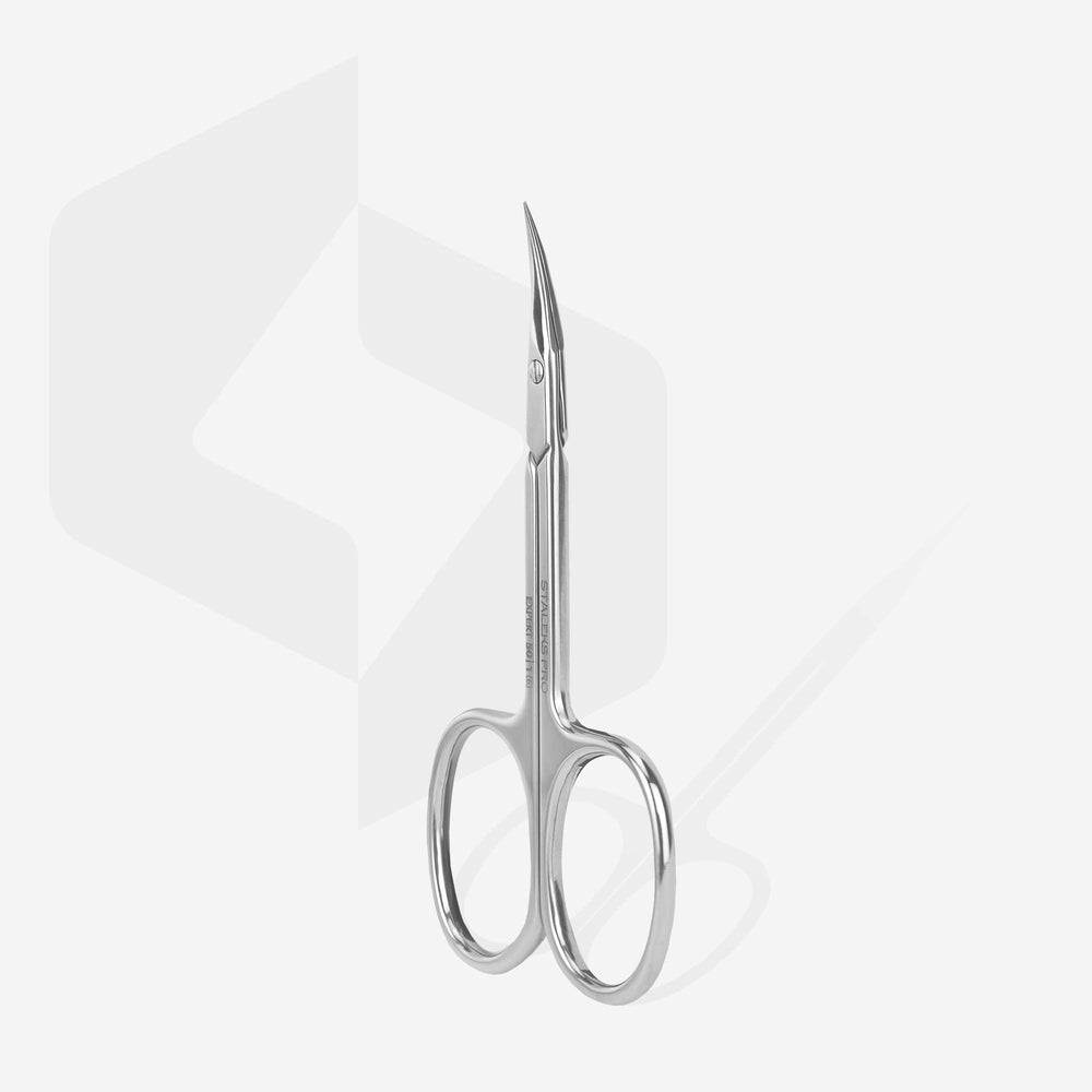 Close-up of narrow blades enabling smooth, accurate cuticle trimming.