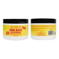STAR CARE Curl Back Gel Activator with glycerin adds softness and moisture