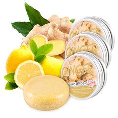 Starhig Ginger Hair Regrowth Bar packaging highlights natural branding for sensitive scalps.