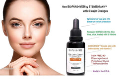 STEMBOTANY BioPureMED orange stem cell extract label emphasizes botanical support