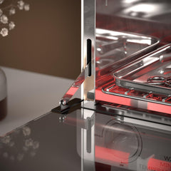 Sterilizer for Nail Tools compact footprint fits small spaces without sacrificing capacity.
