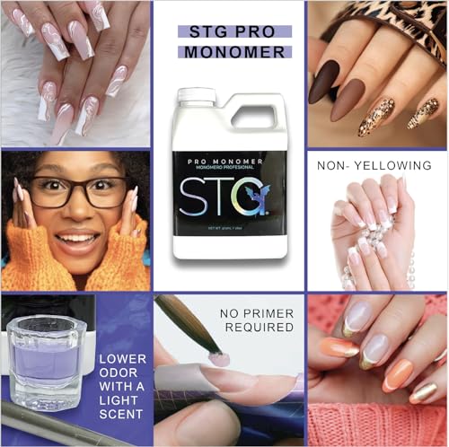 STG EMA non-yellowing formula maintains true color during applications.
