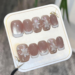 Stick-on nails for DIY, quick at-home manis with minimal tools.