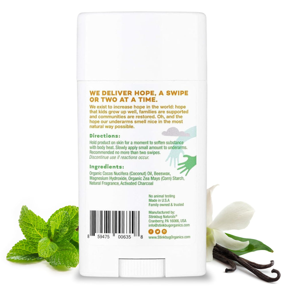 Stinkbug Naturals coconut oil formula for smooth, gentle application