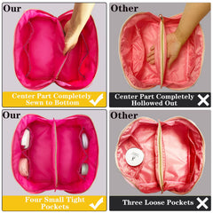 STOMKIRE Large capacity nylon bag, waterproof and easy to clean for travel essentials.