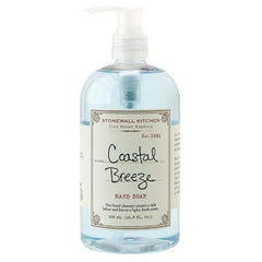 Stonewall Kitchen Coastal Breeze Hand Soap two-pack bottles for refreshing cleansing at the sink