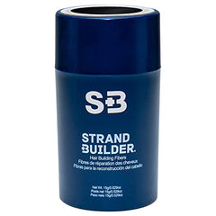 Strand Builder Hair Fibers compact packaging for easy travel