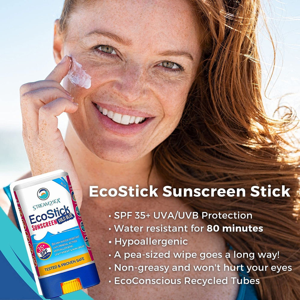 STREAM 2 SEA mineral SPF 35 uses non-nano zinc oxide and titanium dioxide.