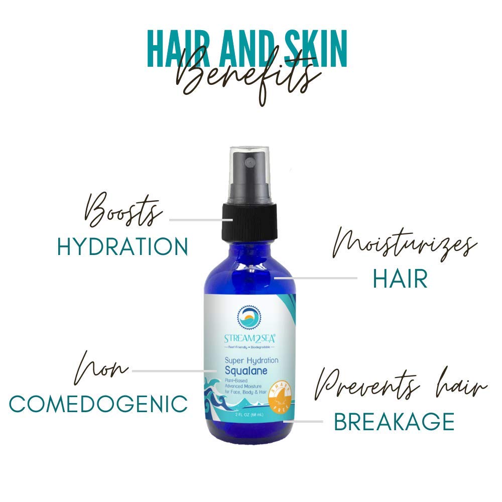 STREAM 2 SEA plant-based squalane ingredient supports healthy skin.