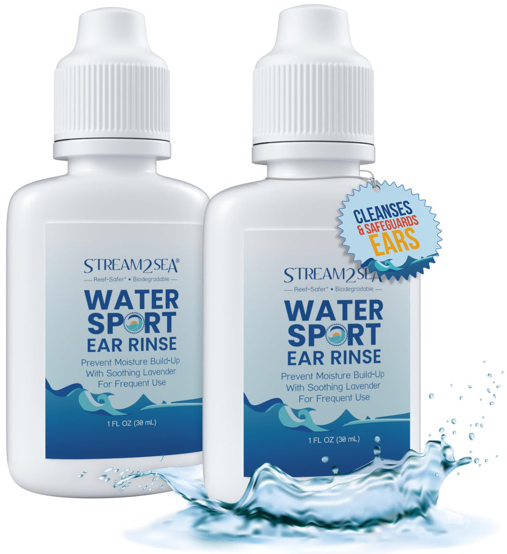Stream2Sea Water Sport Ear Rinse bottle pour for easy application at poolside