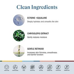 STRIPES Beauty Naomi Watts night cream with ectoine for protective hydration
