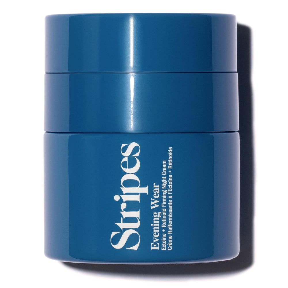 STRIPES Beauty Naomi Watts Night Cream bottle for a nightly firming routine