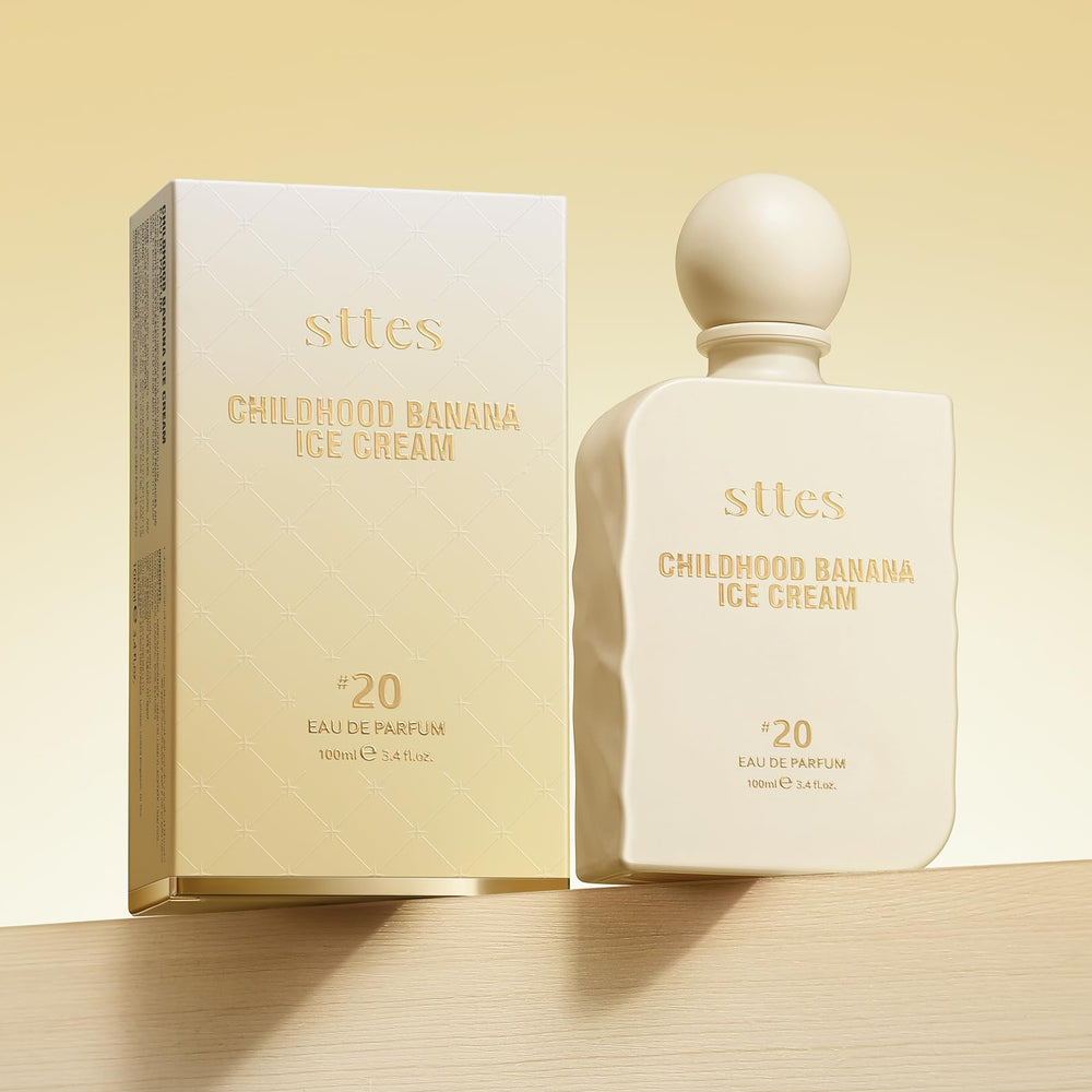 Stttes Perfume #20 on dresser, ideal for daily wear with a playful mood.