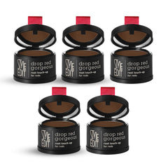 STYLE EDIT root cover-up powder 5-pack in a compact case for quick on-the-go touch-ups.