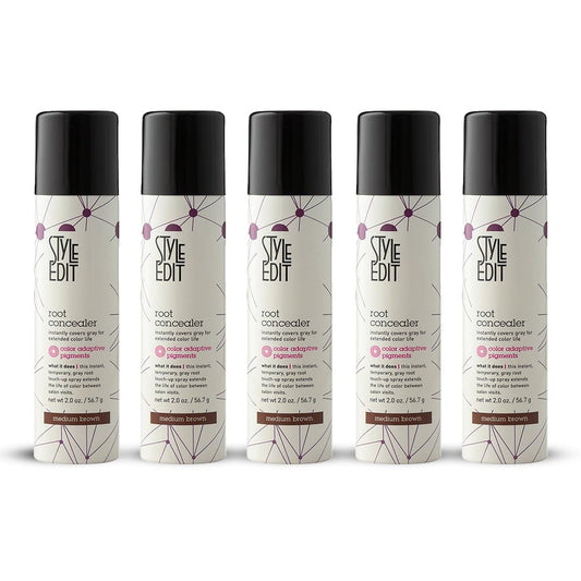 STYLE EDIT Root Touch Up Spray bottle for quick gray coverage
