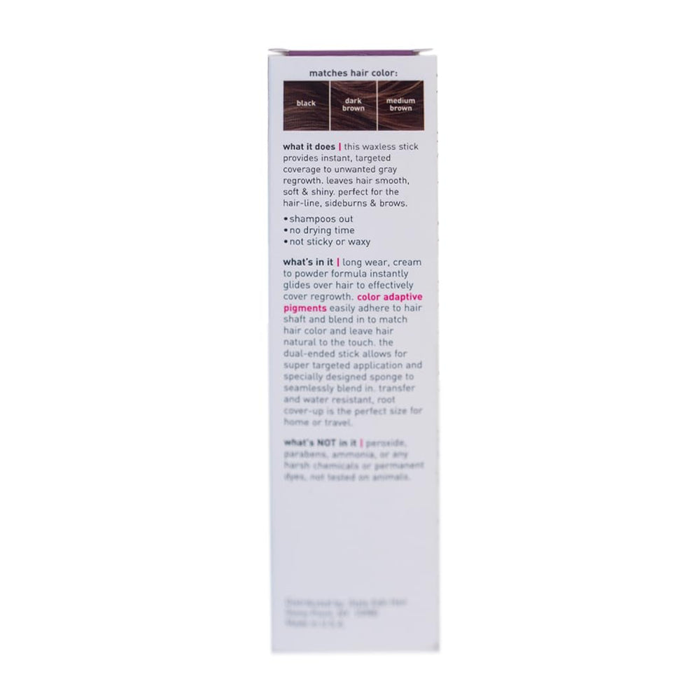 Style Edit Root Touch Up Stick compact travel case enables on-the-go touch-ups