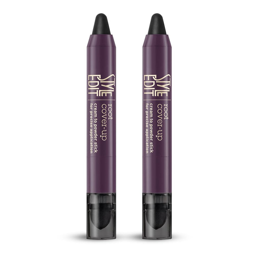 Style Edit Root Touch Up Stick packaging enables portable on-the-go root touch-ups.