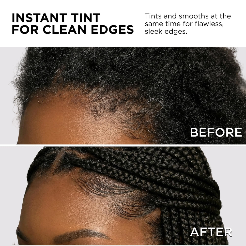 Edge Booster Hideout delivers a high-shine, light feel with a wet-look effect.