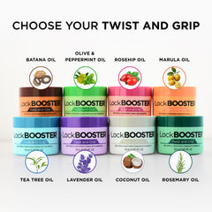 Style Factor Lock BOOSTER Frizz Control tames flyaways for a polished look.