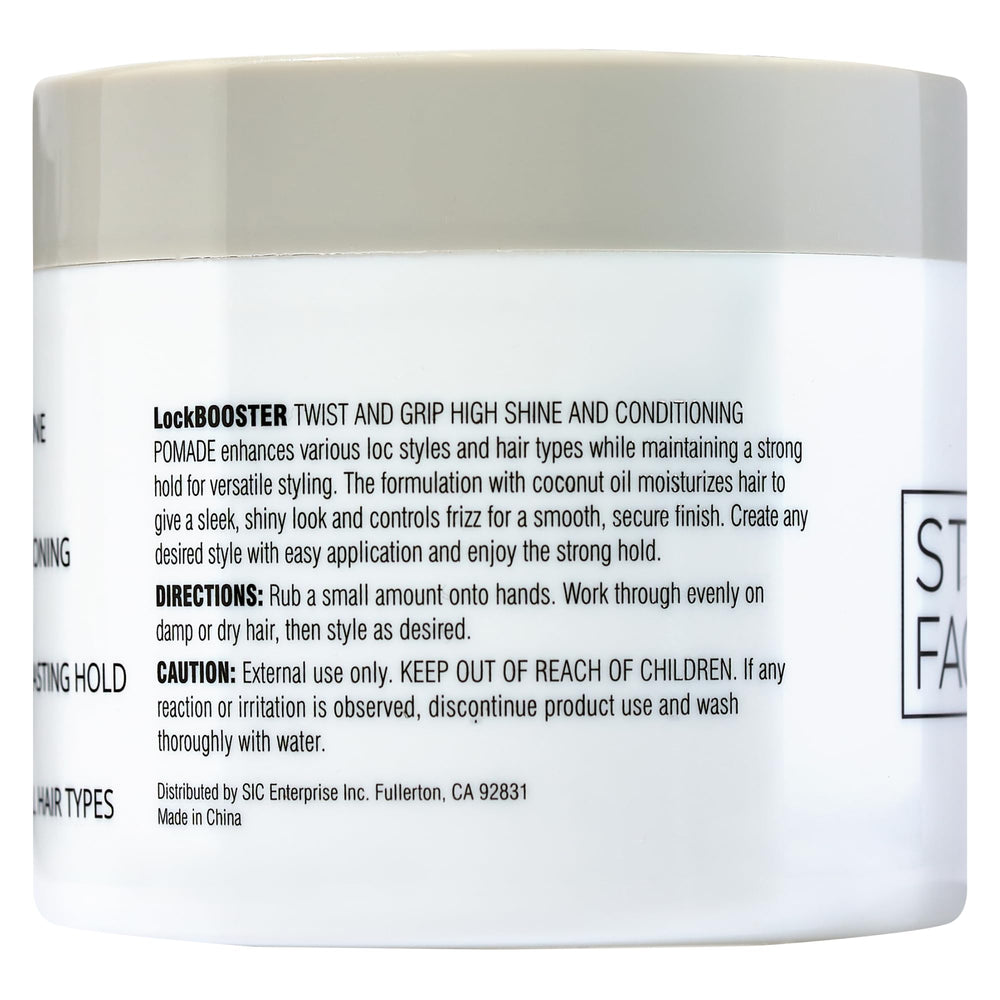 Style Factor Lock BOOSTER provides pro grade results at home for salon like styles