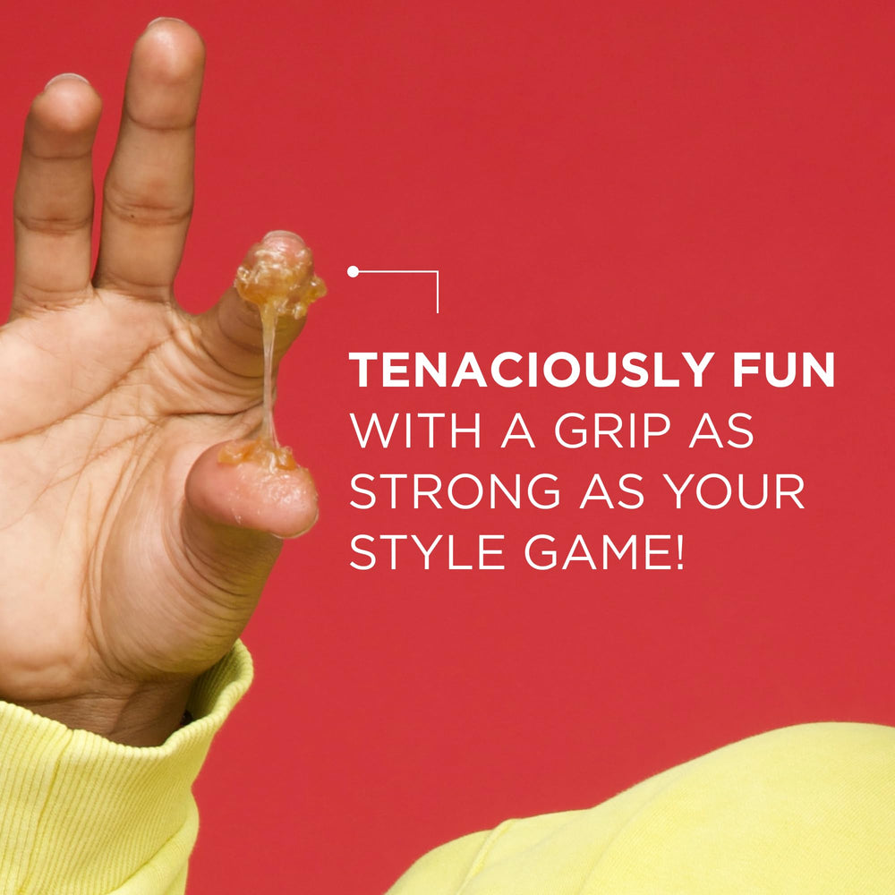 Applying Spider Grip on dry or damp hair for flexible hold guidance