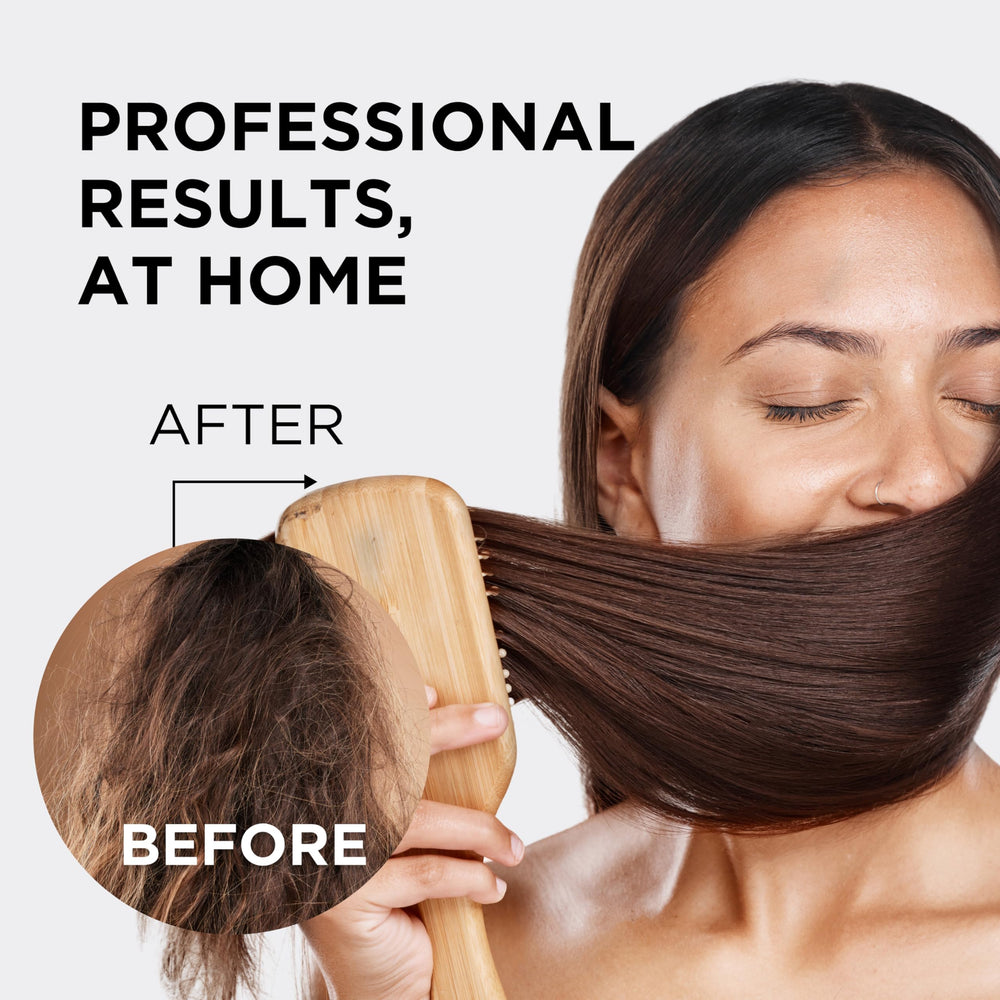 Style Factor Wigout hair shines with a silky finish in this close-up.