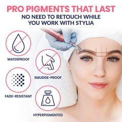 Stylia precision-mapping focus enhances defined brow arches