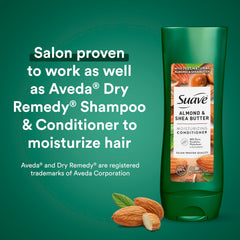 Conditioner close-up showing creamy texture for detangling and softness.