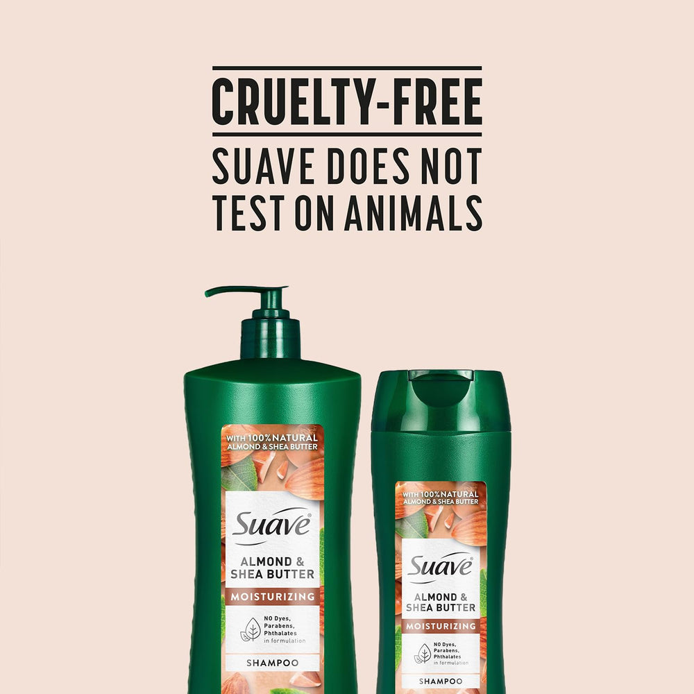 Suave Almond Shea Butter Shampoo for daily use in women's hair care routines